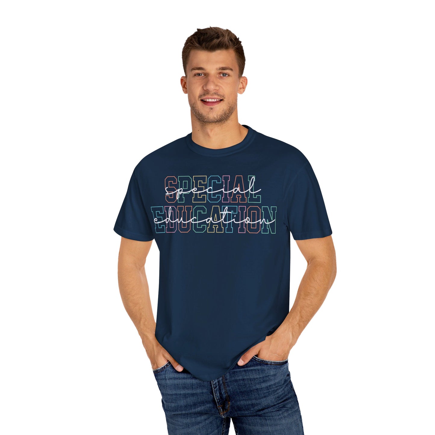 SPED Teacher Unisex Garment-Dyed T-shirt