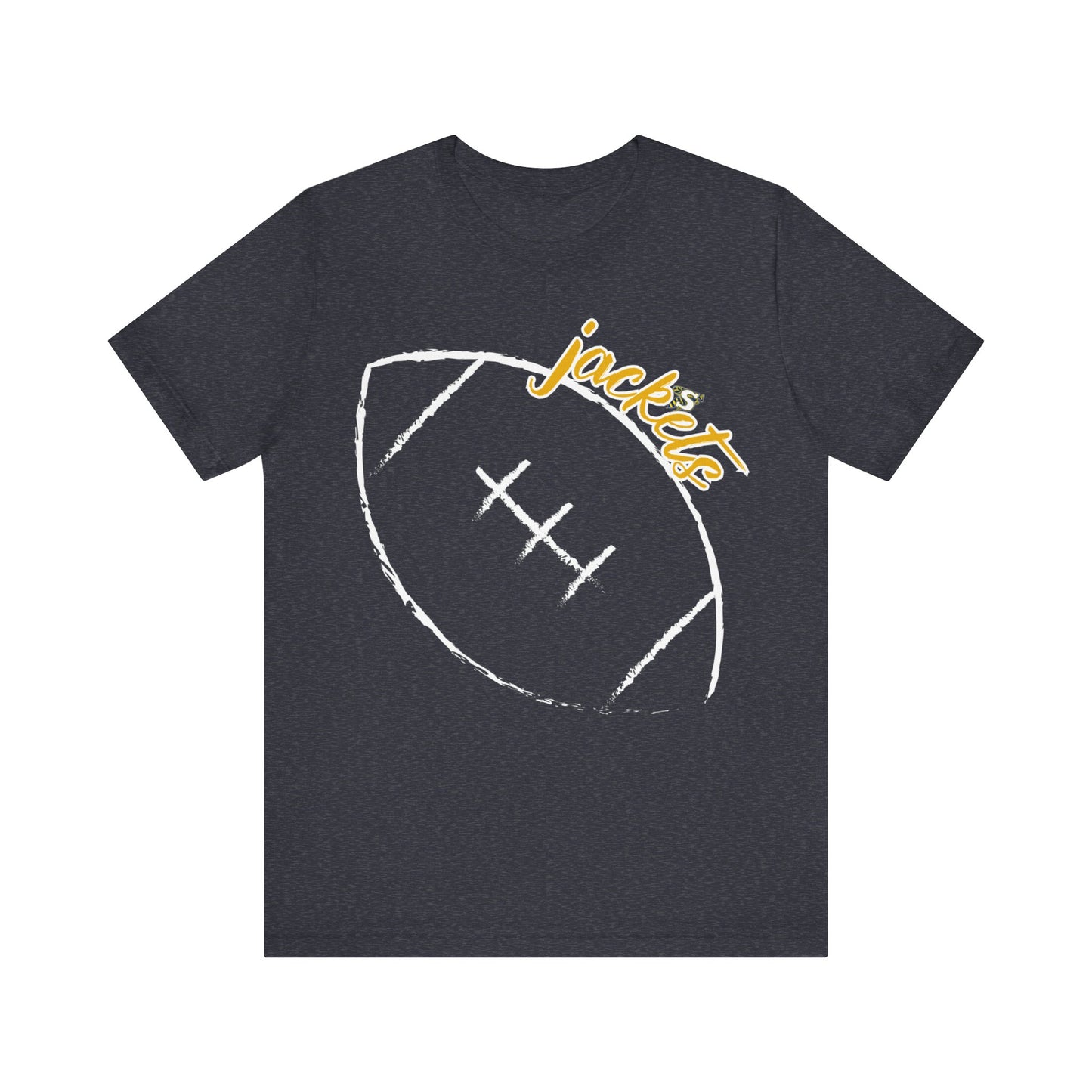 Jackets Football Sketch Unisex Jersey Short Sleeve Tee