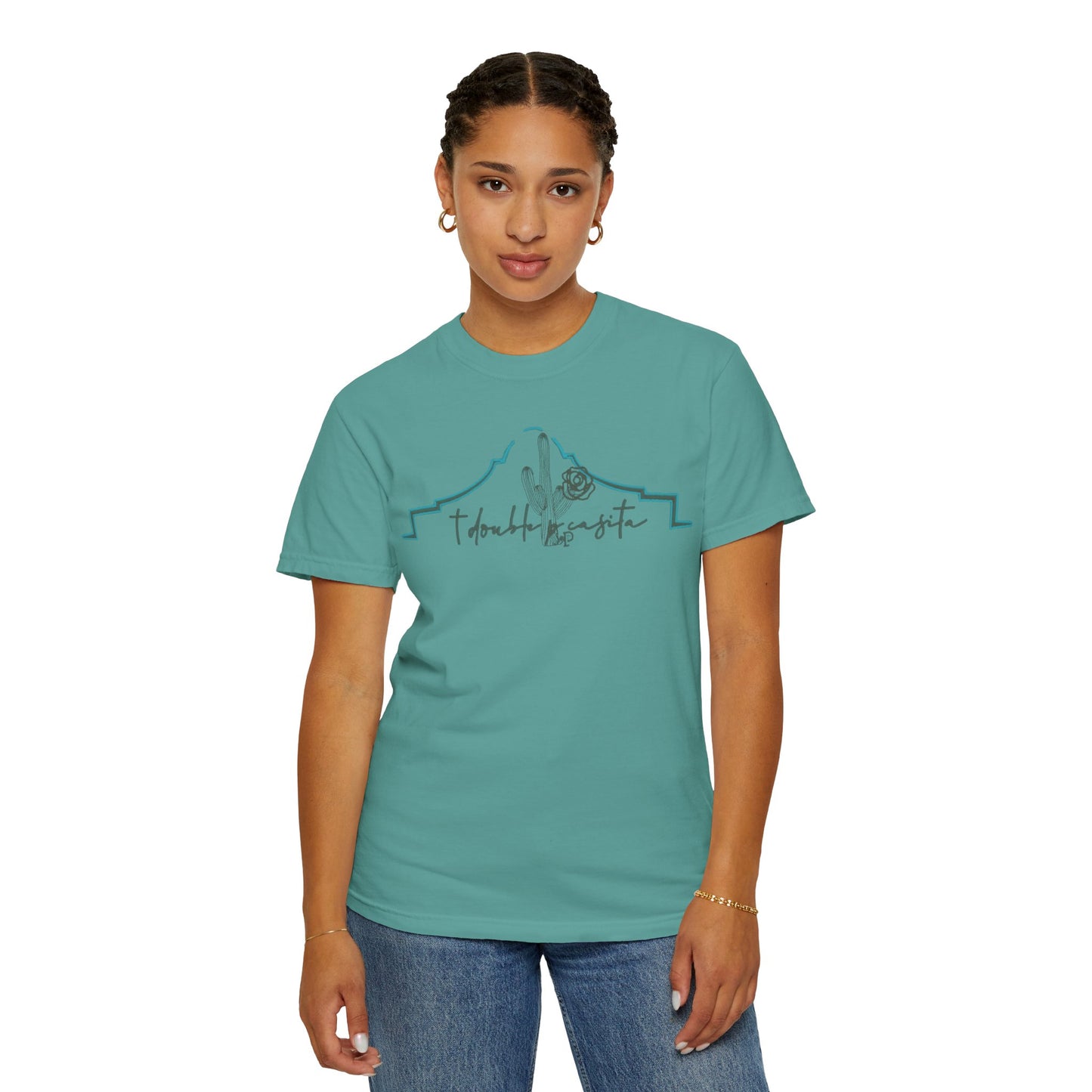 Casita Cacti Unisex Garment-Dyed T-shirt