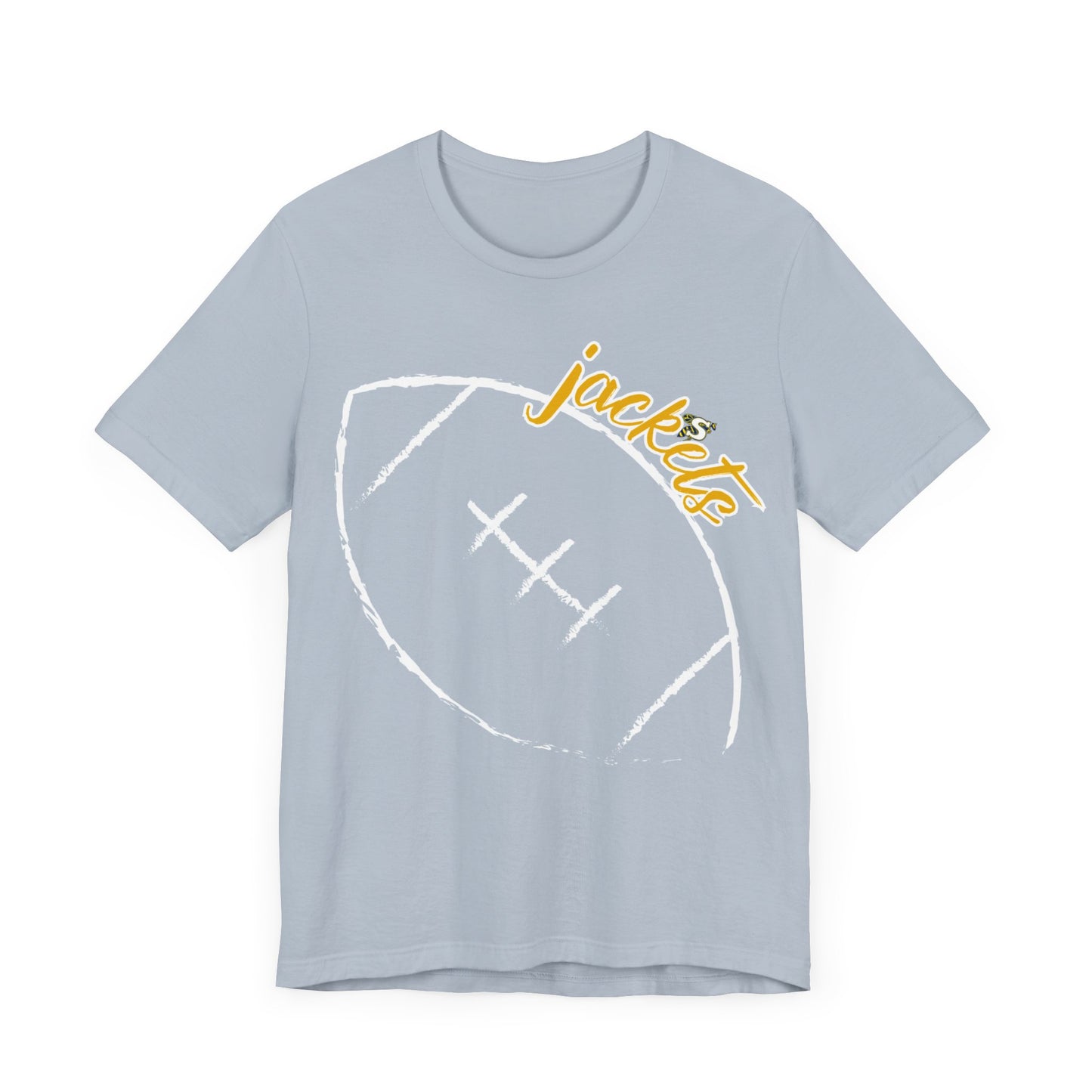 Jackets Football Sketch Unisex Jersey Short Sleeve Tee