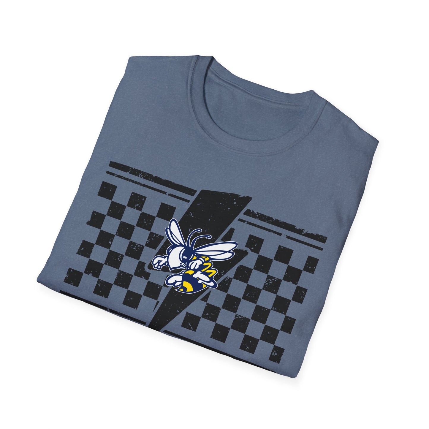 Bees Bolt Unisex Softstyle T-Shirt