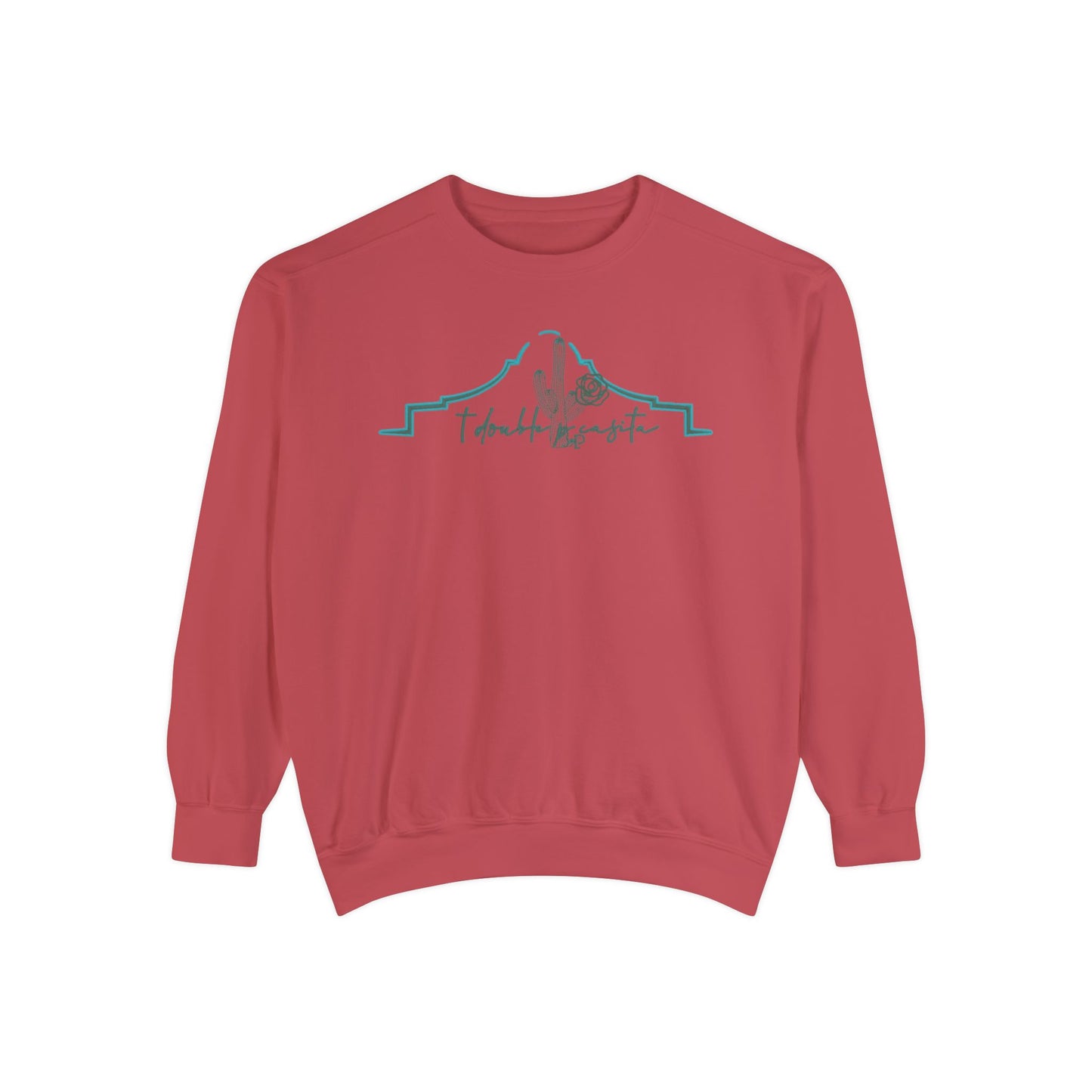 Casita Cacti Unisex Garment-Dyed Sweatshirt