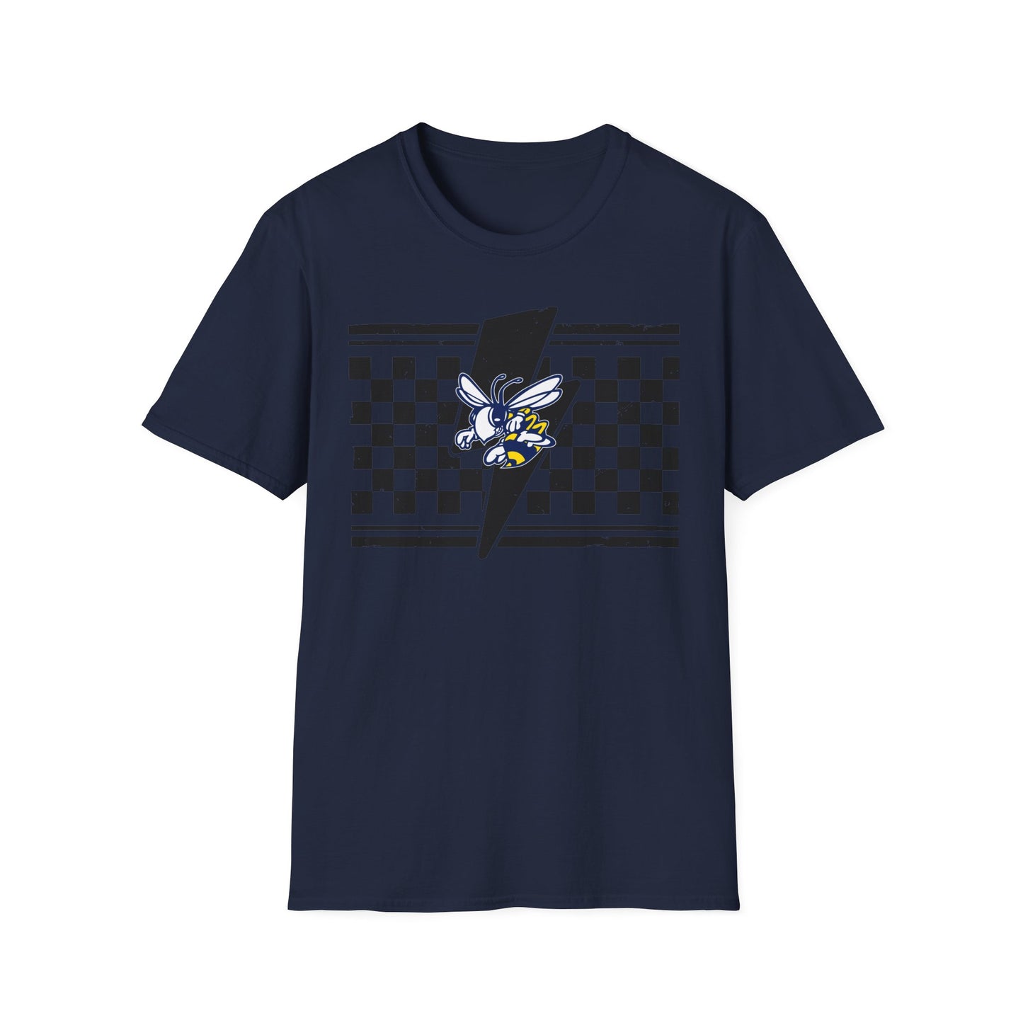 Bees Bolt Unisex Softstyle T-Shirt