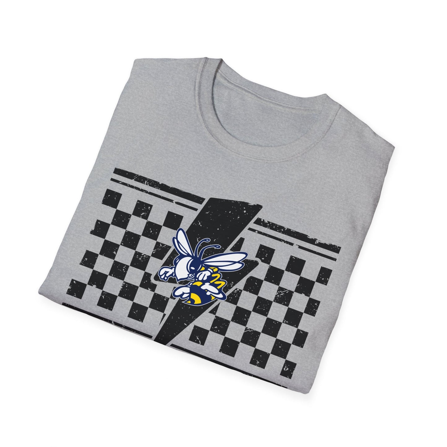 Bees Bolt Unisex Softstyle T-Shirt