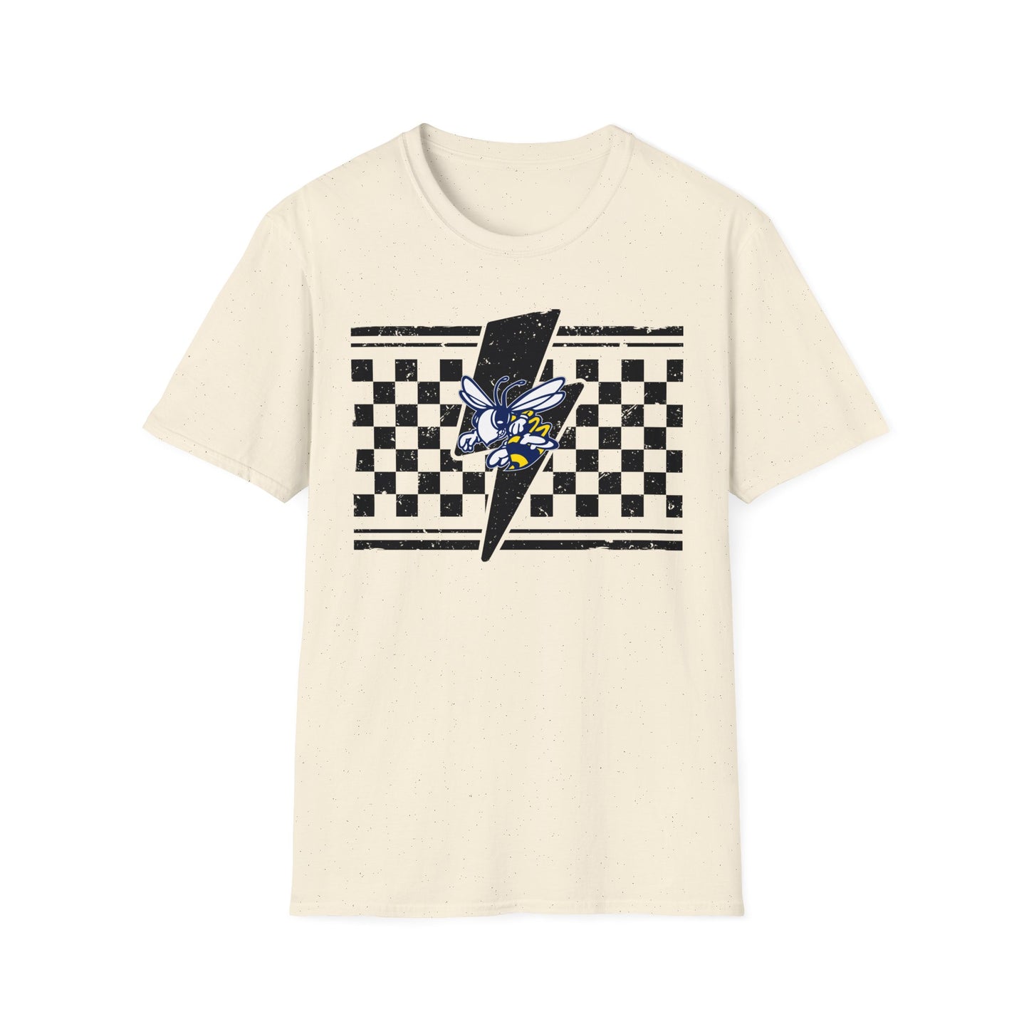 Bees Bolt Unisex Softstyle T-Shirt