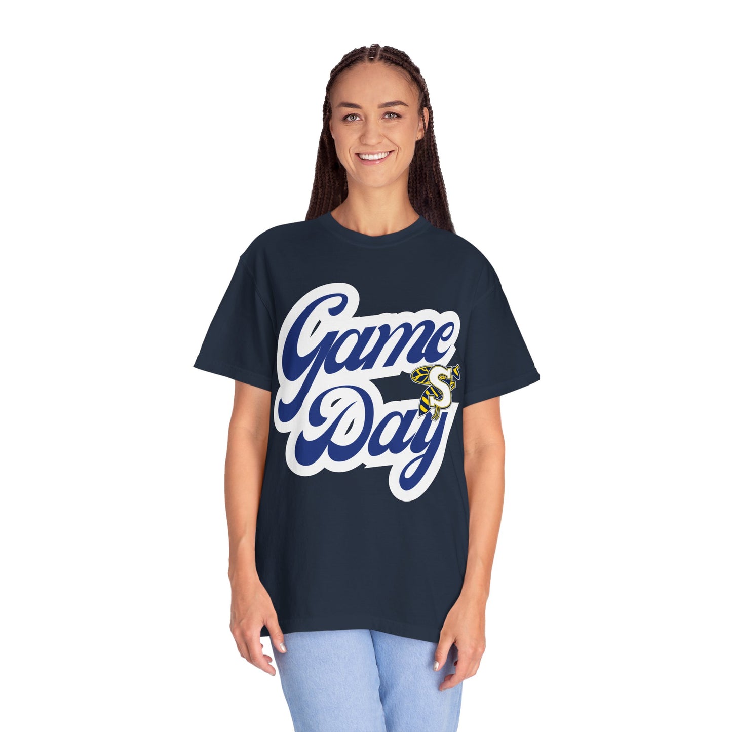 SISD Jackets Game Day Unisex Garment-Dyed T-shirt