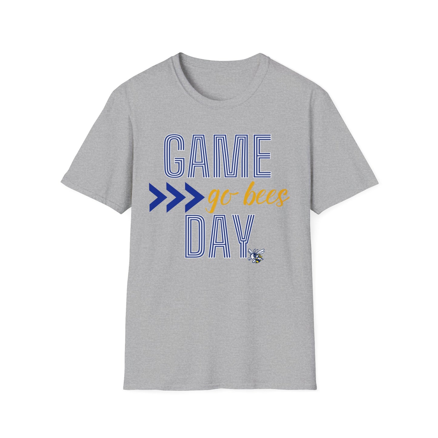 Game Day Bees Unisex Softstyle T-Shirt