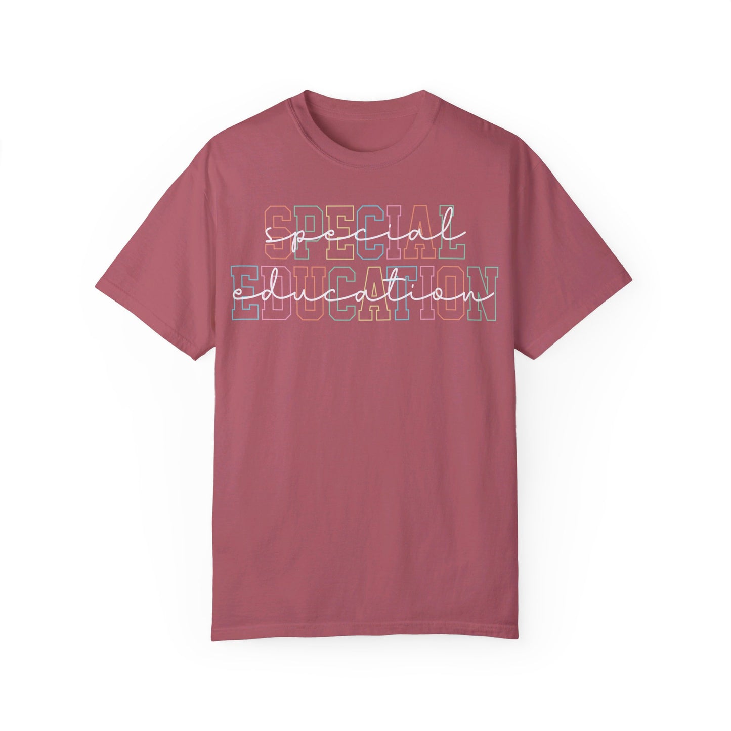 SPED Teacher Unisex Garment-Dyed T-shirt