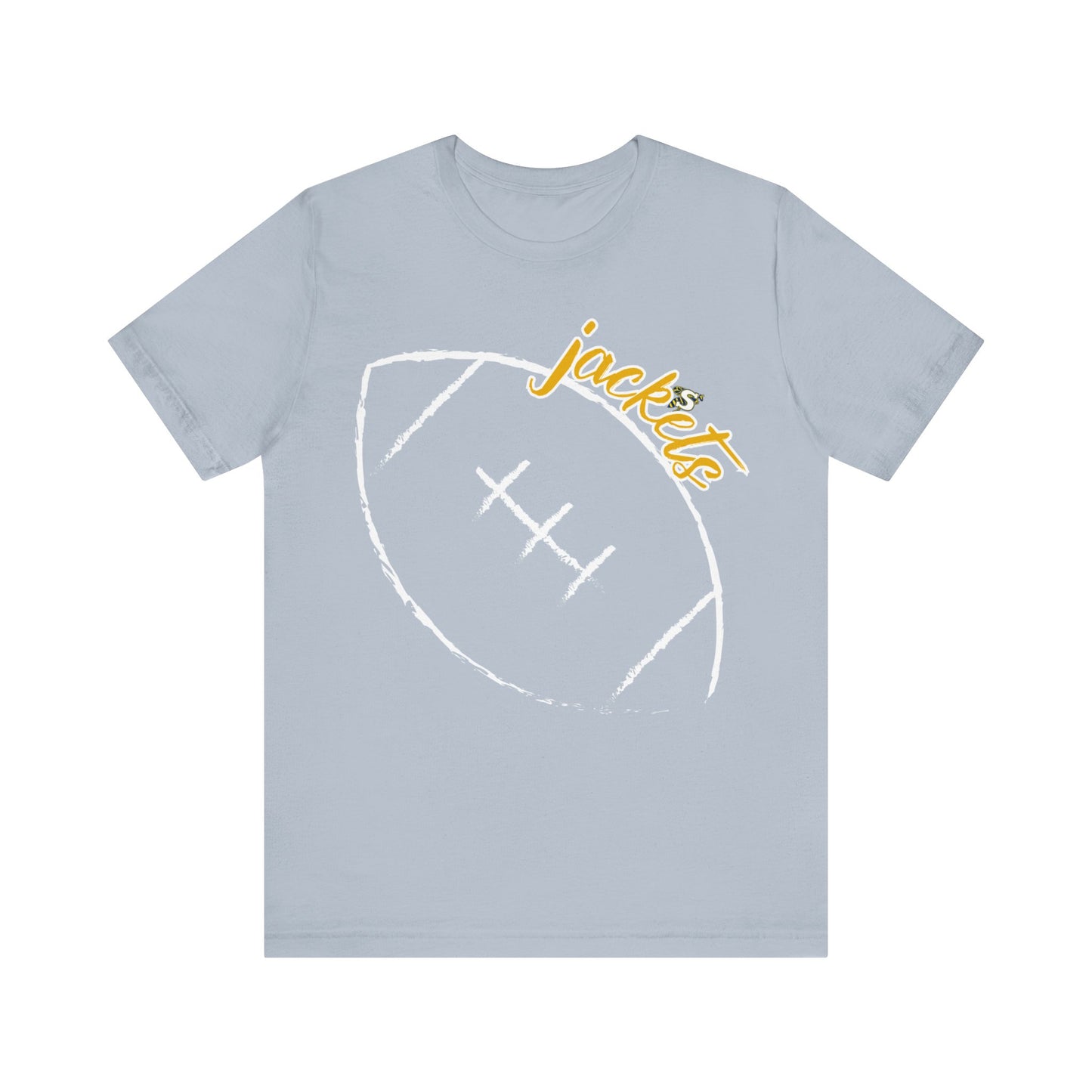 Jackets Football Sketch Unisex Jersey Short Sleeve Tee