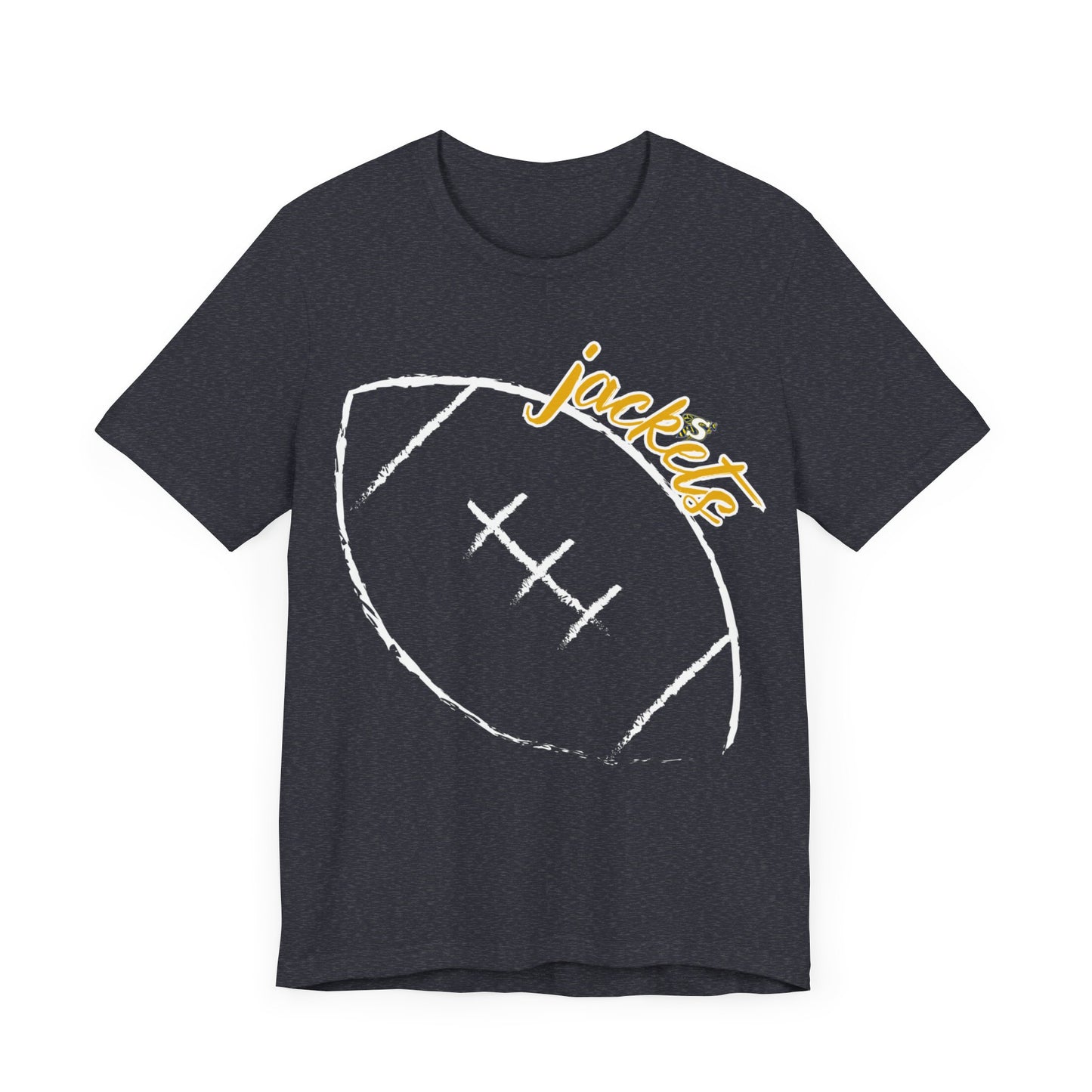 Jackets Football Sketch Unisex Jersey Short Sleeve Tee