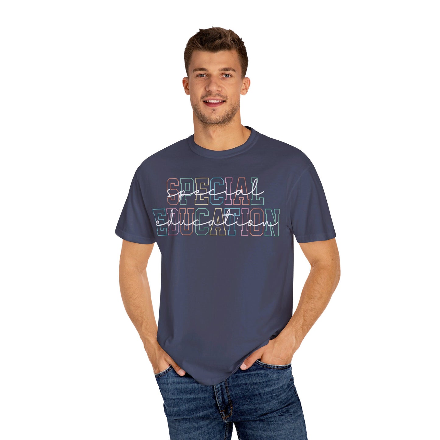 SPED Teacher Unisex Garment-Dyed T-shirt