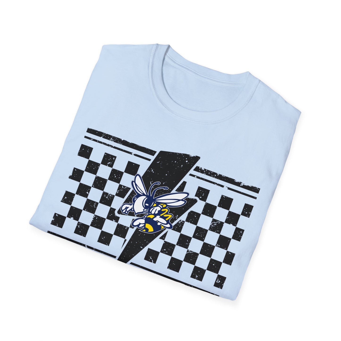 Bees Bolt Unisex Softstyle T-Shirt