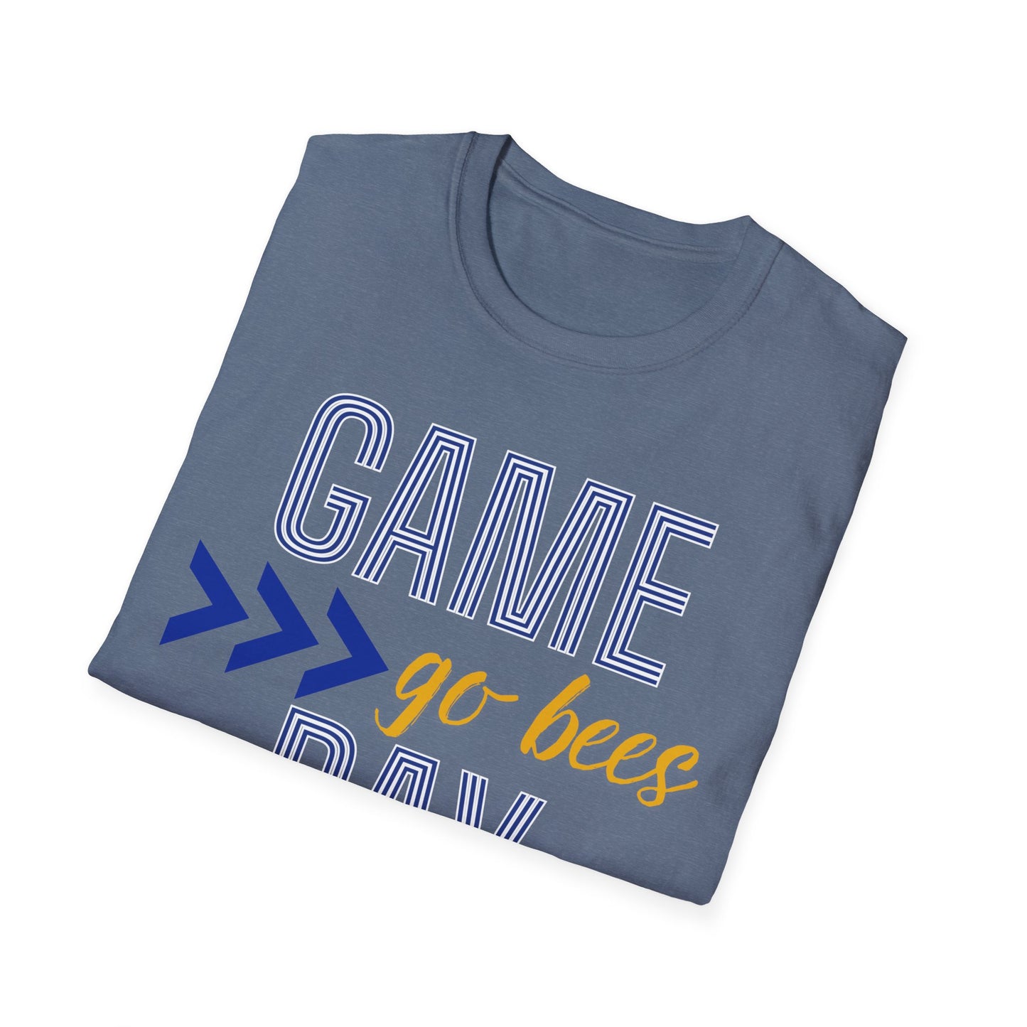 Game Day Bees Unisex Softstyle T-Shirt