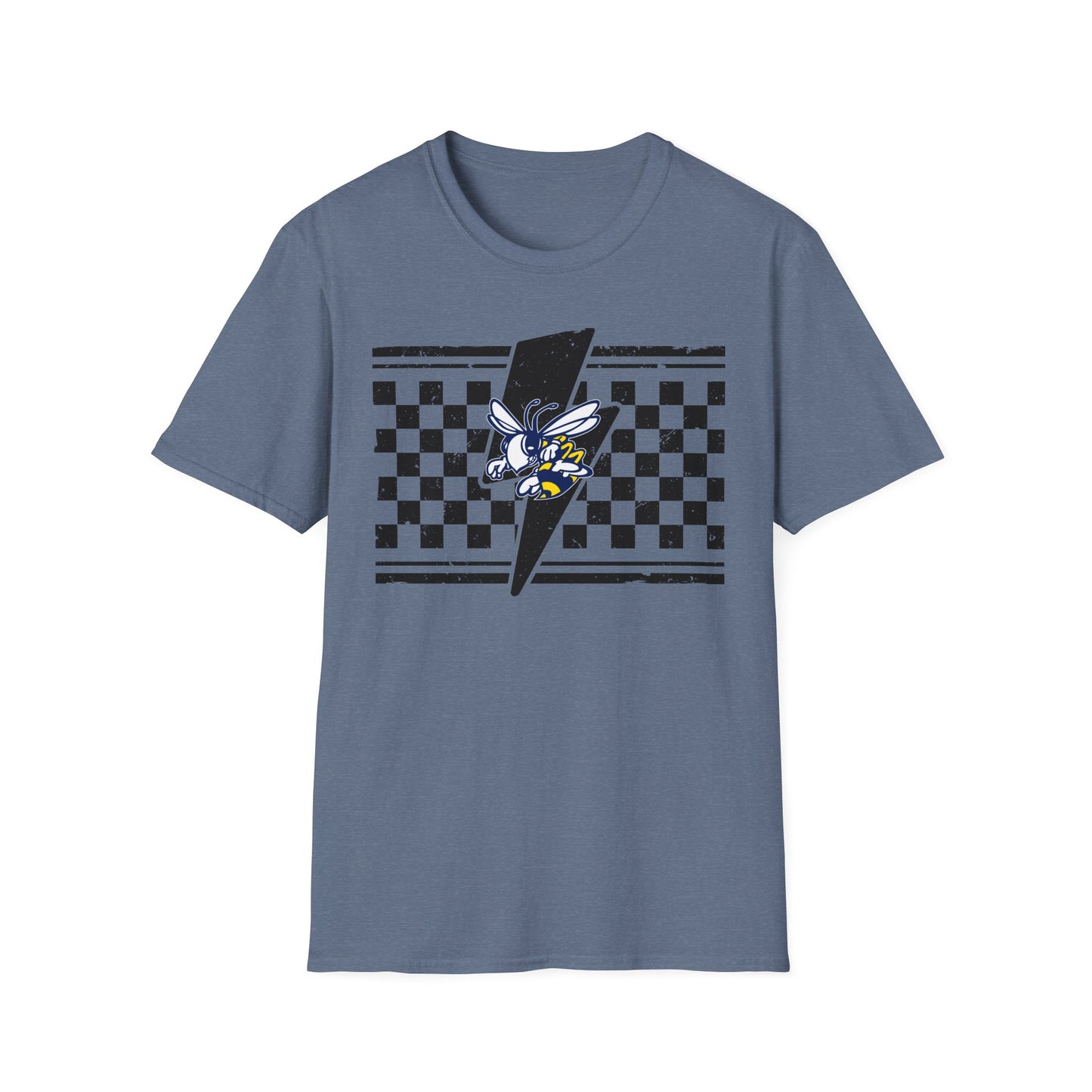 Bees Bolt Unisex Softstyle T-Shirt