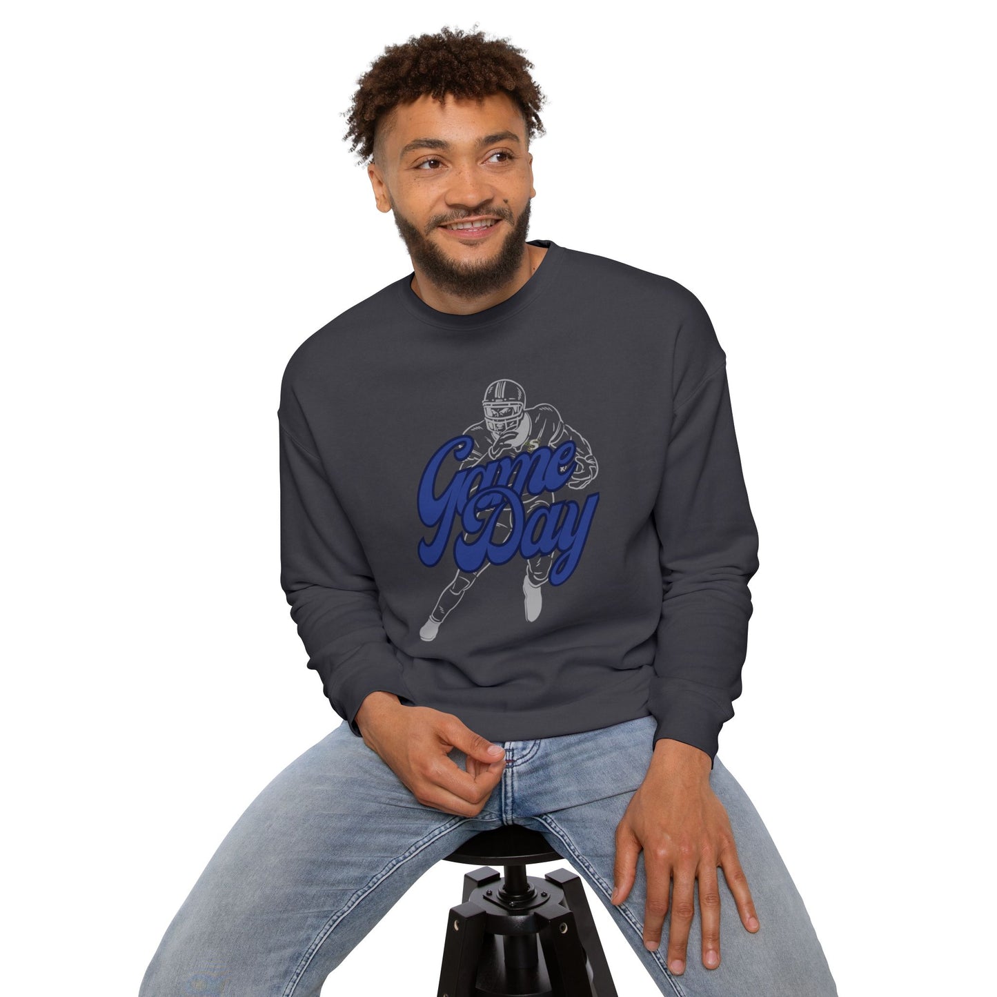 Jackets Logo Game Day Unisex Drop Shoulder Sweatshirt