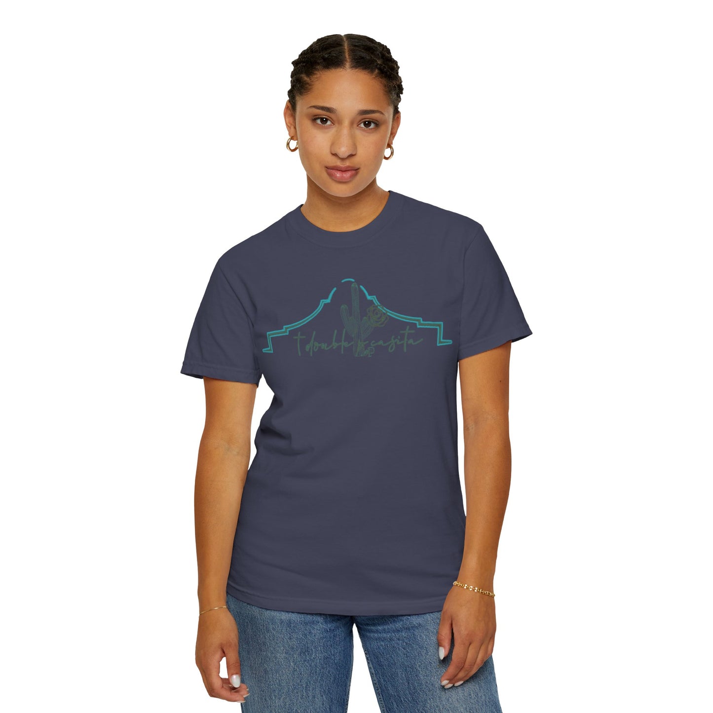 Casita Cacti Unisex Garment-Dyed T-shirt