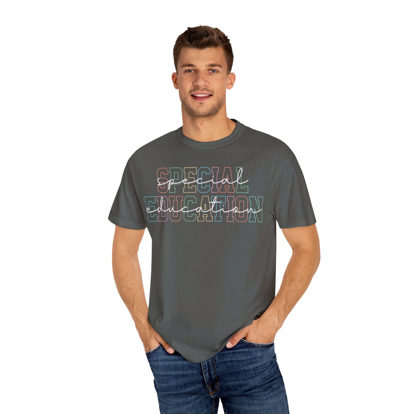 SPED Teacher Unisex Garment-Dyed T-shirt