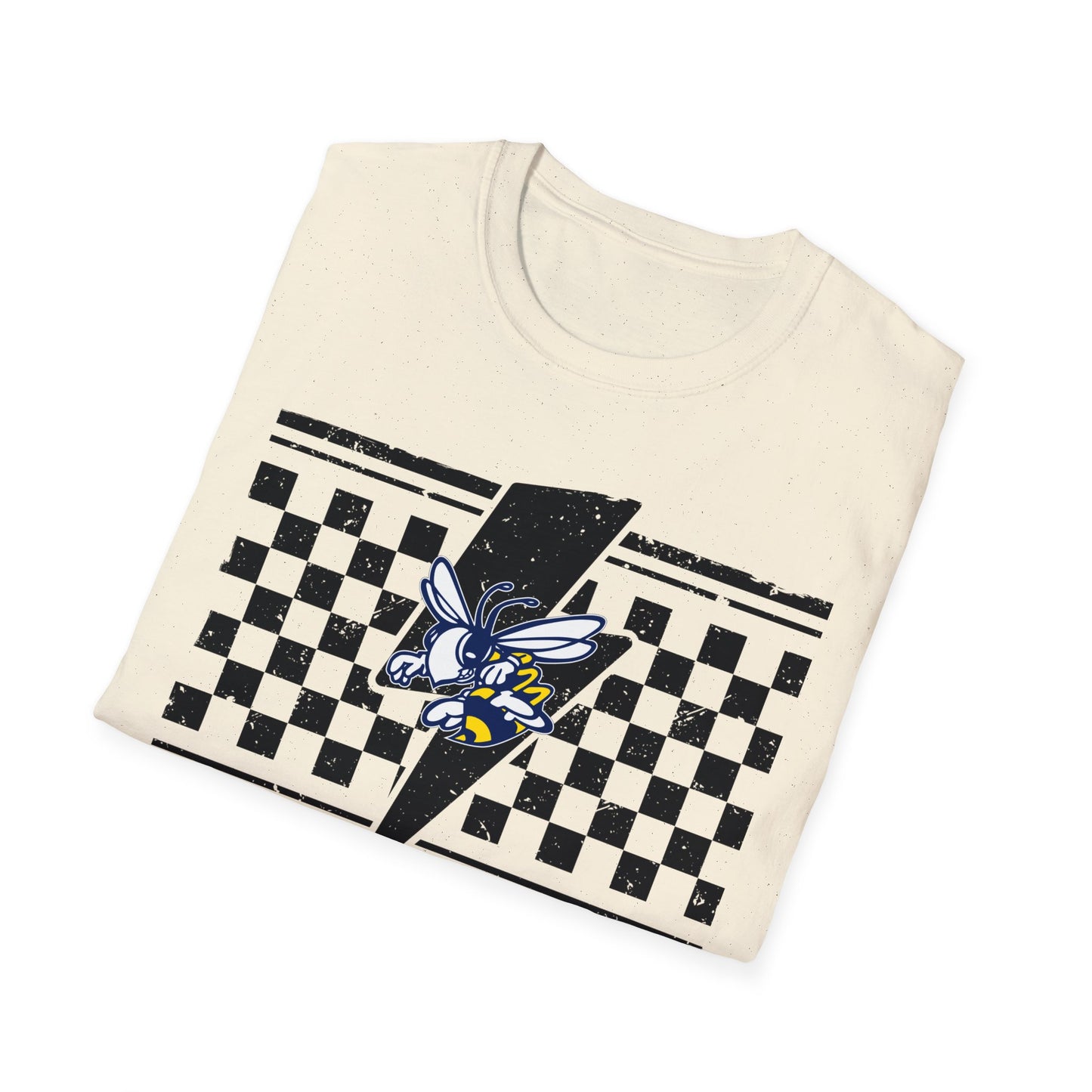 Bees Bolt Unisex Softstyle T-Shirt