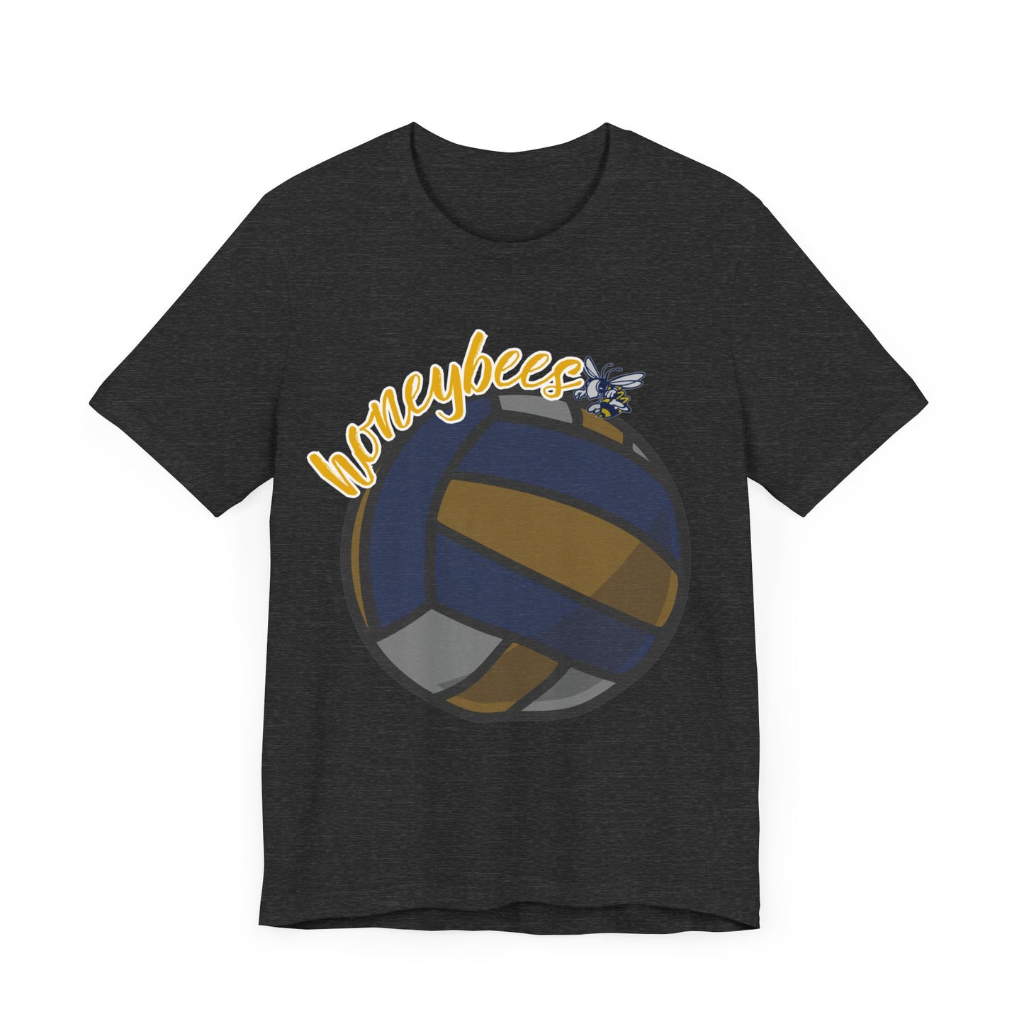 Honeybees Volleyball Unisex Jersey Short Sleeve Tee