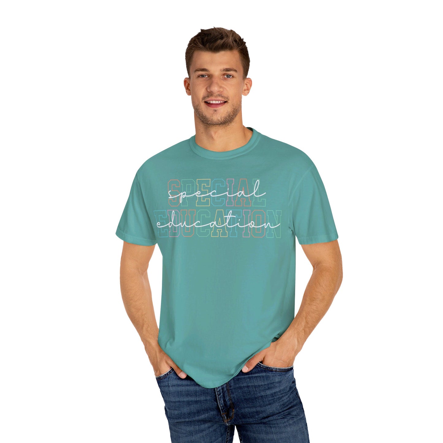 SPED Teacher Unisex Garment-Dyed T-shirt