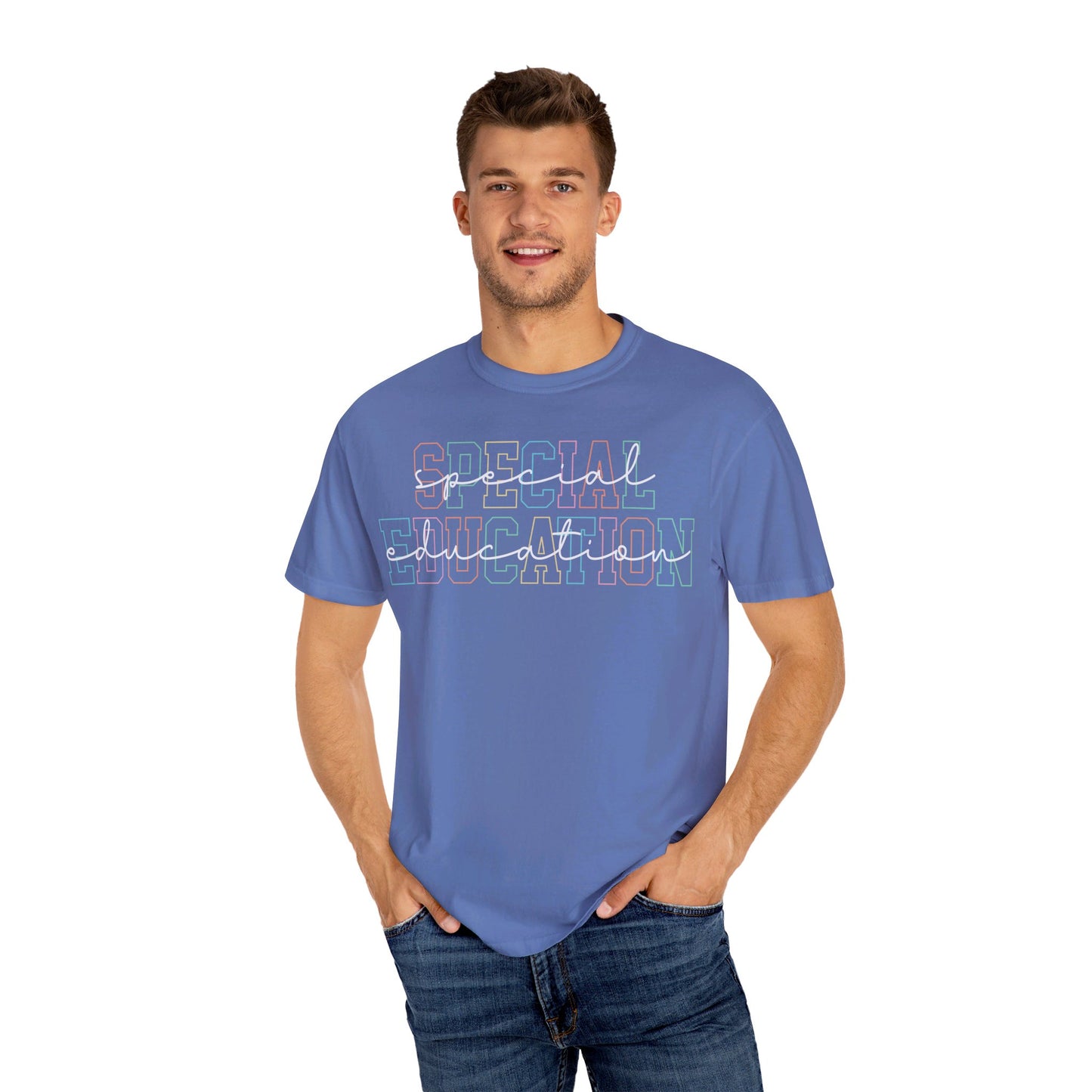 SPED Teacher Unisex Garment-Dyed T-shirt